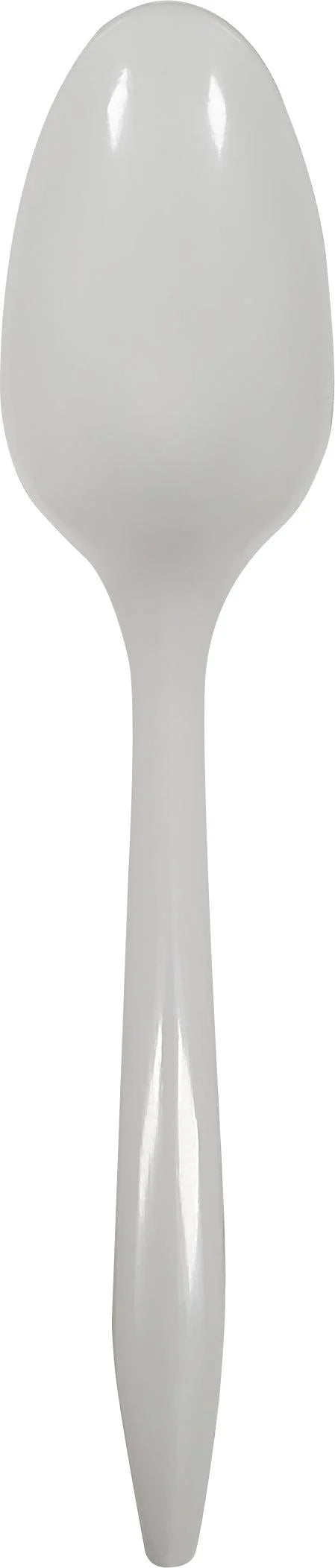 CUT2-SPM | Plastic Spoon- White - Bulk (Medium Heavy)