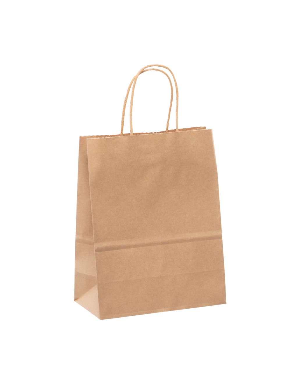 BH-K10513 | Kraft Paper Bag W Handle 10x5x13