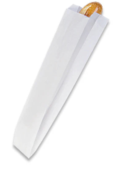 ATBB | Bag Paper Baguette White 4x2x24"