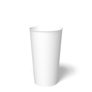 CUP-S-20 | Cup Paper Single wall Hot 20oz, White