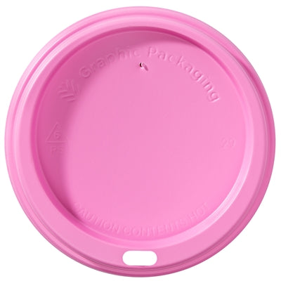LID-PINK| Dome Sip LID- coffee cup PINK