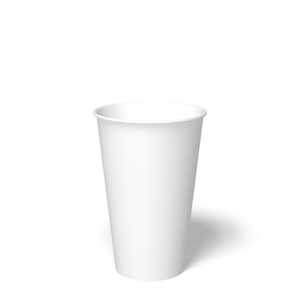 CUP-S-16 | Cup Paper Single wall Hot 16oz, White