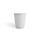 CUP-D-12 | Cup Paper Double wall Hot 12oz, White