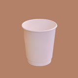 CUP-D-12 | Cup Paper Double wall Hot 12oz, White