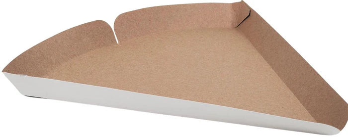 PZSLT |  Box - 9" Pizza Slice Tray - Plain