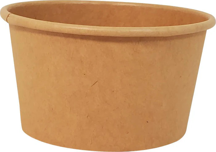 CT-S12K|  12oz Paper Soup Bowl - Kraft