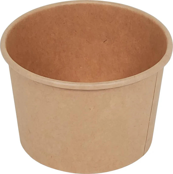 CT-S8K|  8oz Paper Soup Bowl - Kraft