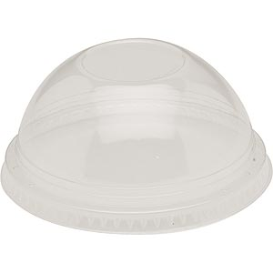 LID-D-98NH | CLEAR LID DOME - NO HOLE 98MM