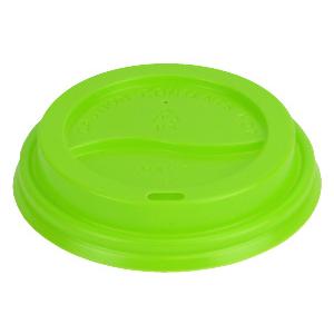 LID-GRN | Dome Sip LID- coffee cup GREEN