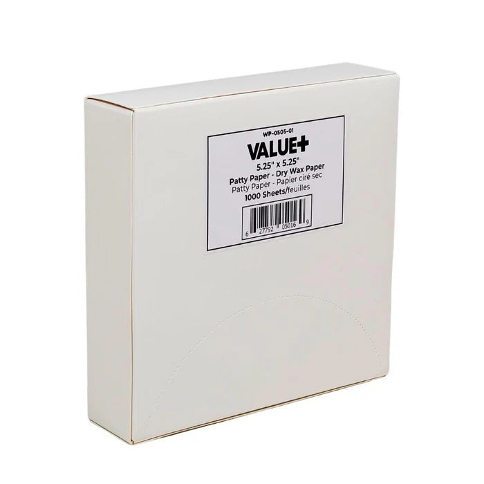 PP-55 |  Patty Paper - 5¼"x5¼" (12x1000)