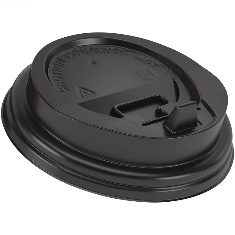 LID-FLP-90B | FLIP LID- coffee cup BLACK
