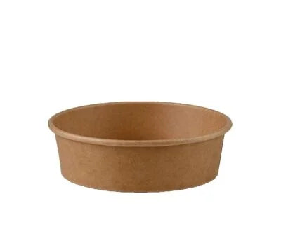 SB-R-32 | Kraft Round Bowls Paper 32oz